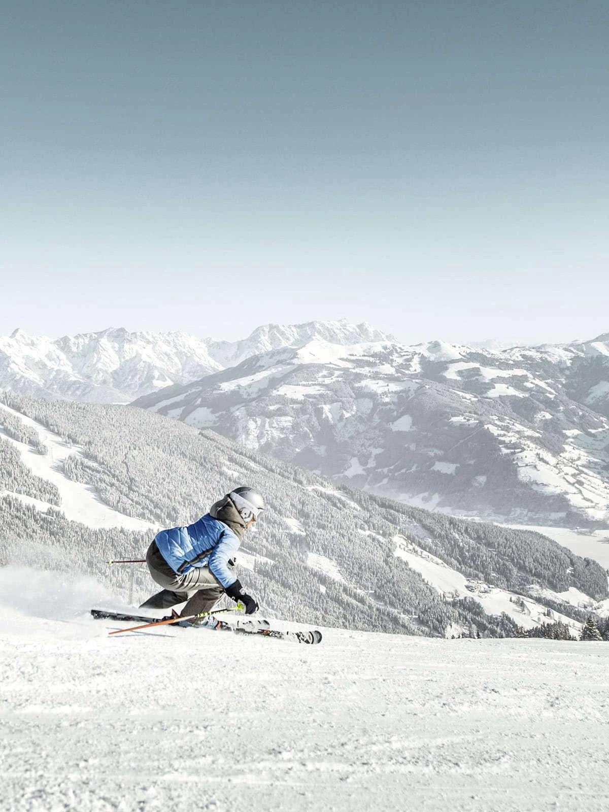 Omgeving in de winter