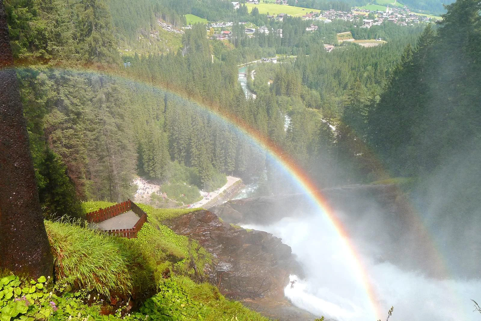 Watervallen van Krimml